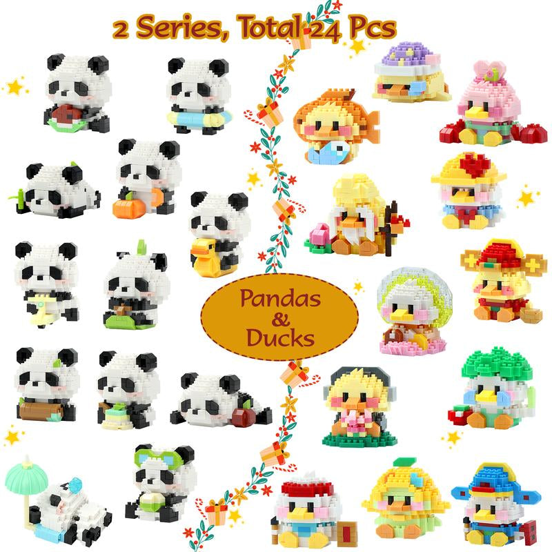 2025 Advent Calendar Mini Building Blocks, 24 Days Small Advent Calendars Toys Fillers Christmas Calendar Countdown for Kids 6+ Diy Kits Magnetic Blocks